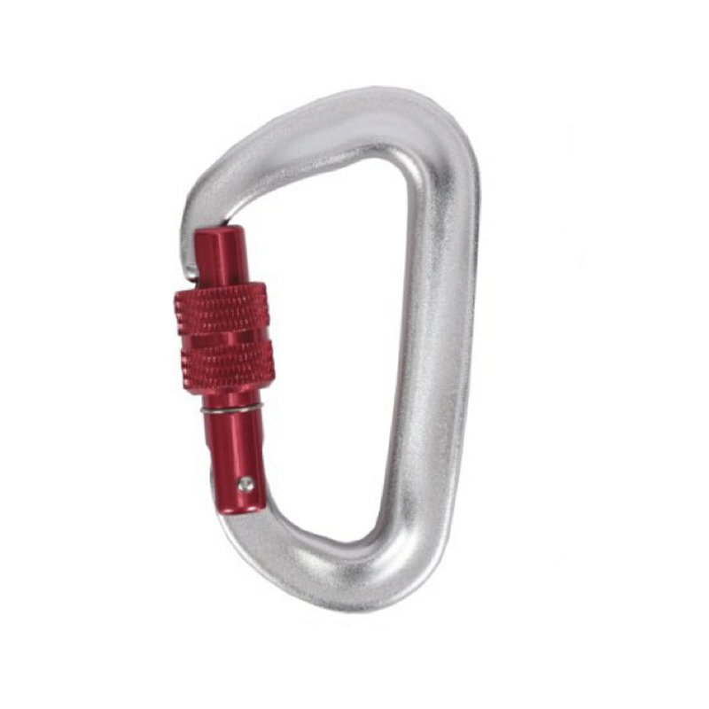 HT-G-0001 Carabinier din aluminiu cu inchidere manuala